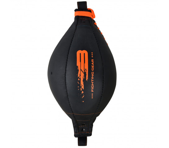Боксерская груша на растяжках "BoyBo" чёрно-оранжевая Чёрный image